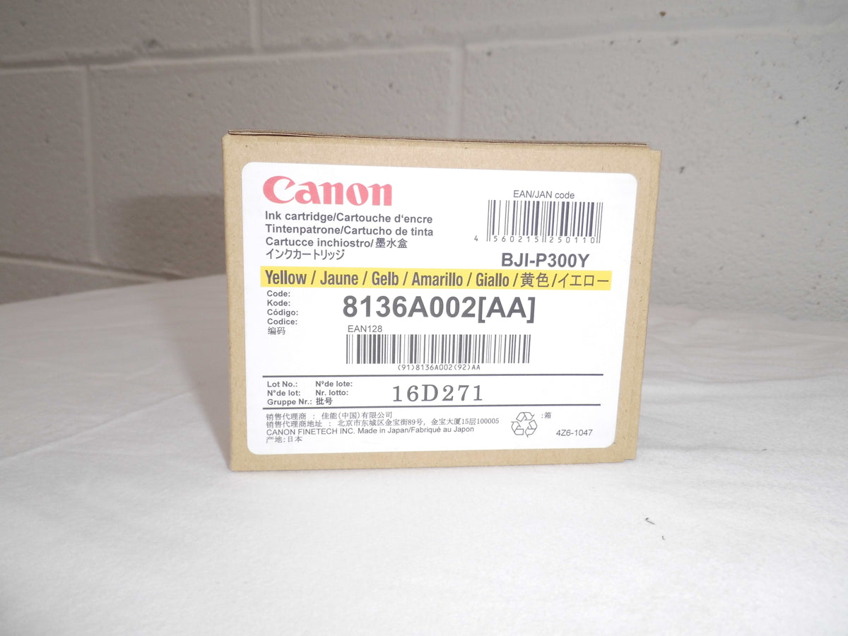 Canon - 8136A002 - BJI-P300Y - BJIP300Y - Yellow Ink For CX320