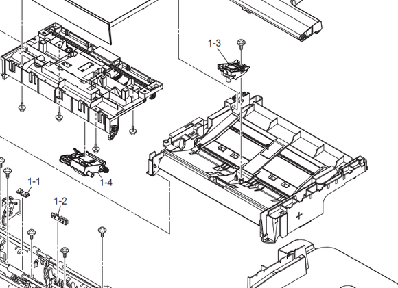 Brother - D01G7R001 - ADF Separation Pad & Holder - £23-90 plus VAT - ETA 7 to 10 Day Leadtime