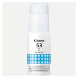 Canon - GI-53C - GI53C - 4673C001 - Genuine Cyan Ink Bottle (60ml) - £11-99 plus VAT - Back on Stock