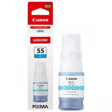 Canon - GI-55C - GI55C - 6289C001 - Genuine Cyan Ink Bottle (40ml) - £8-99 plus VAT - Back on Stock