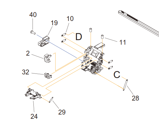 Canon - QM5-1293 - QM4-5328 - Multi Sensor Unit - £46-99 plus VAT - ETA 3 to 5 Working Day Leadtime