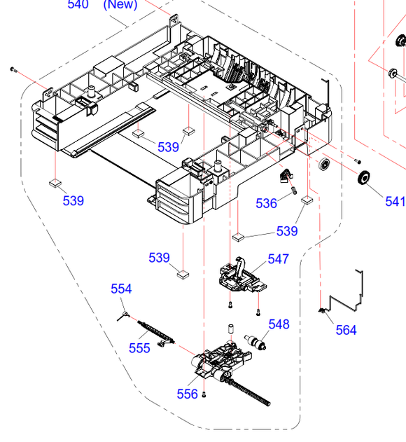 Epson - 1709362 - Pickup Shaft Gear Roller - £15-99 plus VAT - ETA 14 to 21 Day Leadtime