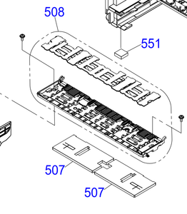 Epson - 1743613 & 1717908 - Front Paper Guide Kit inc Lower Ink Absorber - £25-00plus VAT - ETA 14 to 21 Day Leadtime