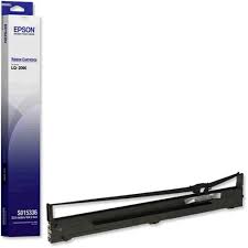 Epson - S015336 - S015586 - C13S015336 - C13S015886 - Original SIDM Black Fabric Ribbon - £23-99 plus VAT - Back on Stock