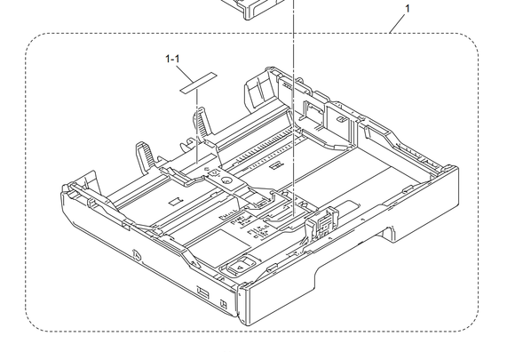 Brother - D00CD3002 - Replacement A3 Upper Paper Cassette Tray 1 - £35-00 plus VAT - ETA 10 Day Leadtime