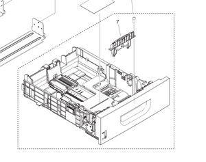 Canon / HP - Hewlett Packard - RM1-6454 - Tray 2 (Canon) & Tray 3 (HP) Separation Pad and Holder Assembly - £12-99 plus VAT - Back in Stock