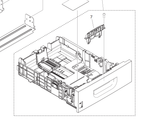 Canon / HP - Hewlett Packard - RM1-6454 - Tray 2 (Canon) & Tray 3 (HP) Separation Pad and Holder Assembly - £12-99 plus VAT - Back in Stock