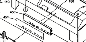 Epson - 1051396 - Control Cover Panel inc Operation Instructions - £12-99 plus VAT - In Stock